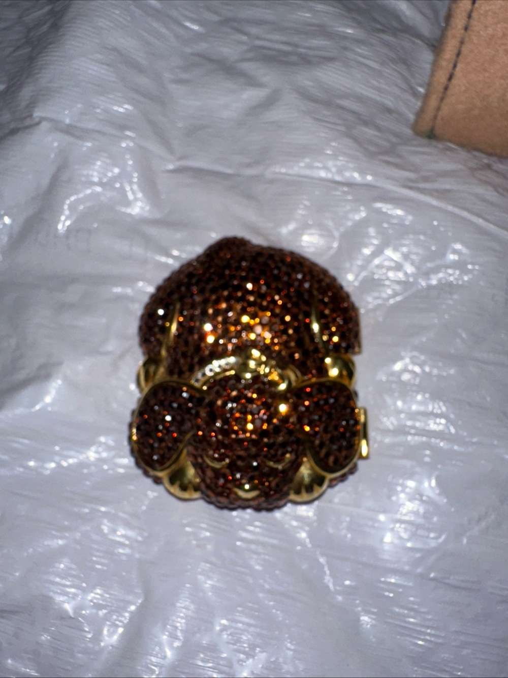 Estée Lauder Puppy Vintage Cute Compact with Mirror & Puff